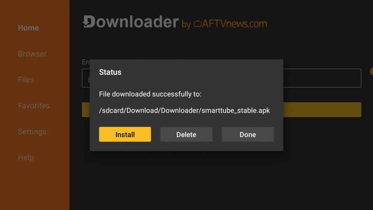 SmartTube APK Installation Process For Firestick 3