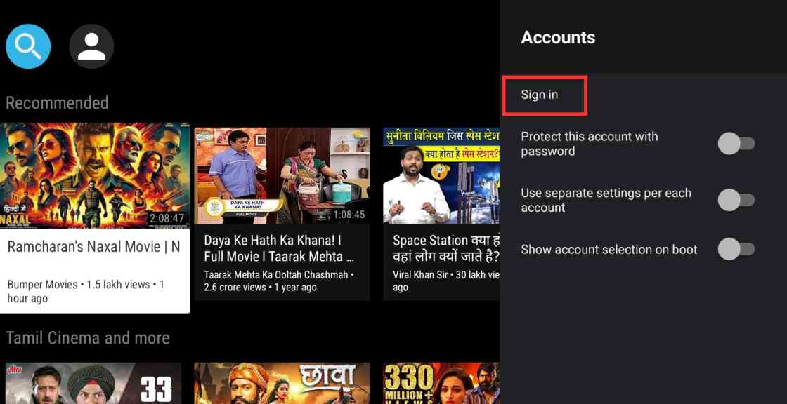 How to Sign In SmartTube on TV 1