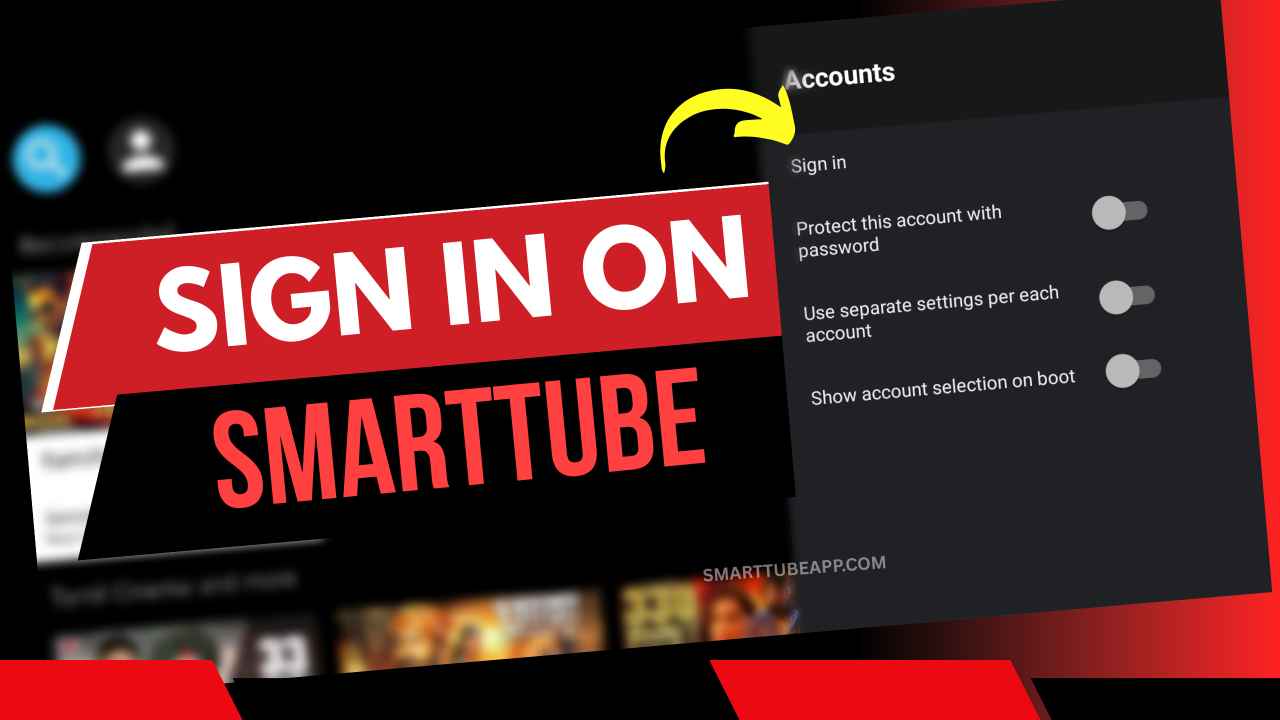 How to Sign In to SmartTube on TV